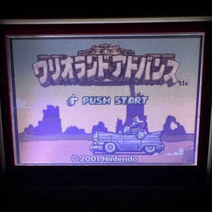 Wario Land Advance Game Boy Advance Game