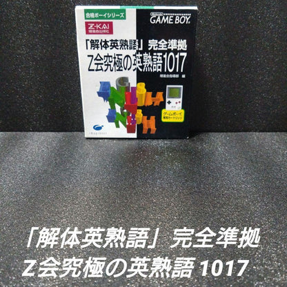 [GB][Mint] English Disassembly 1017