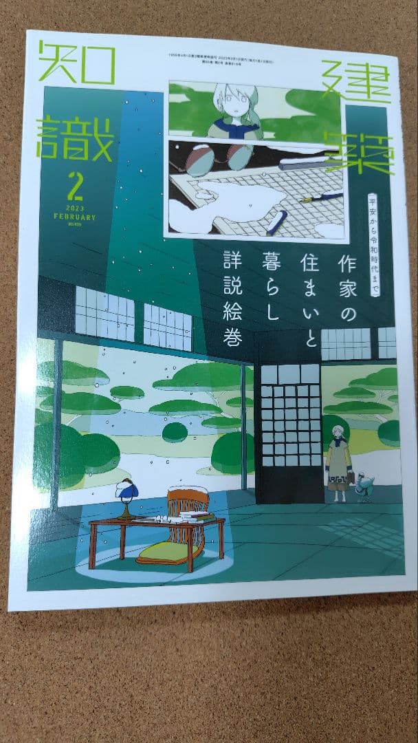 Architectural Knowledge February 2023 Issue: Writers' Homes and Lives Illustrated Scroll