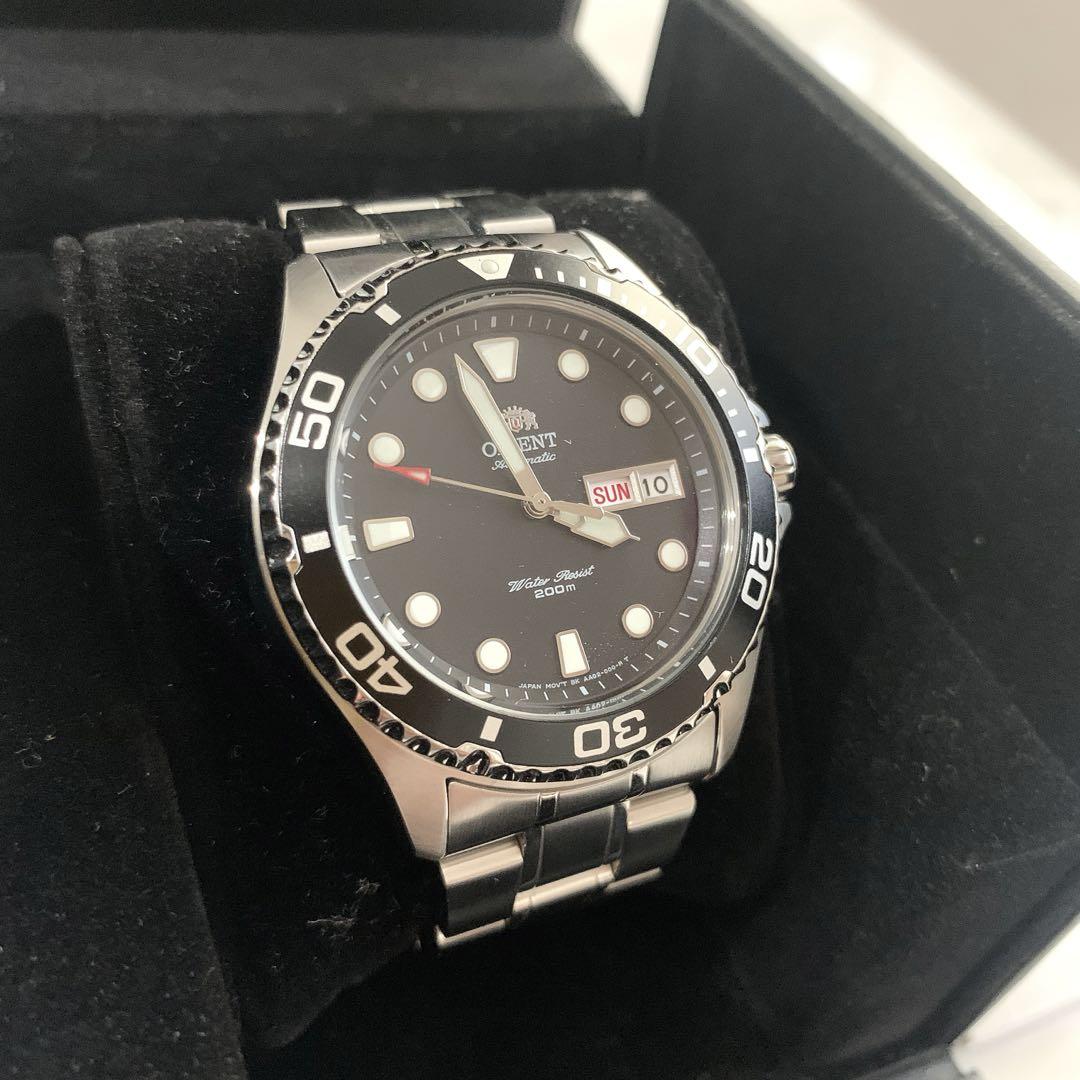 ORIENT Automatic Winding Watch Black