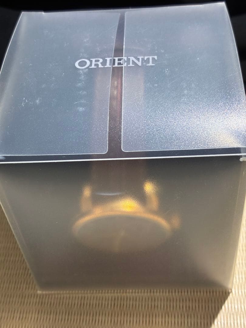 ORIENT Watch ModeID Automatic Winding Watch Brown Buceleton Fine Condition