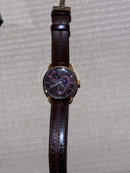 ORIENT Watch ModeID Automatic Winding Watch Brown Buceleton Fine Condition