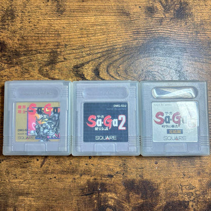 Sa Ga Sa Ga 2 Secret Legend Sa Ga 3 Master of Time Game Boy Software