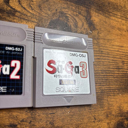 Sa Ga Sa Ga 2 Secret Legend Sa Ga 3 Master of Time Game Boy Software