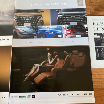 Toyota Catalog Set New Type Alphard Vellfire