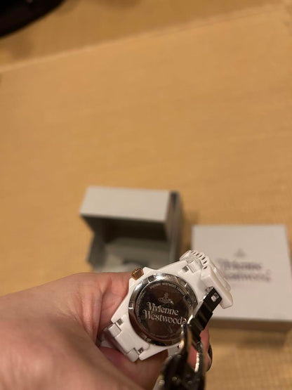 Vivienne Westwood White Wristwatch Automatic