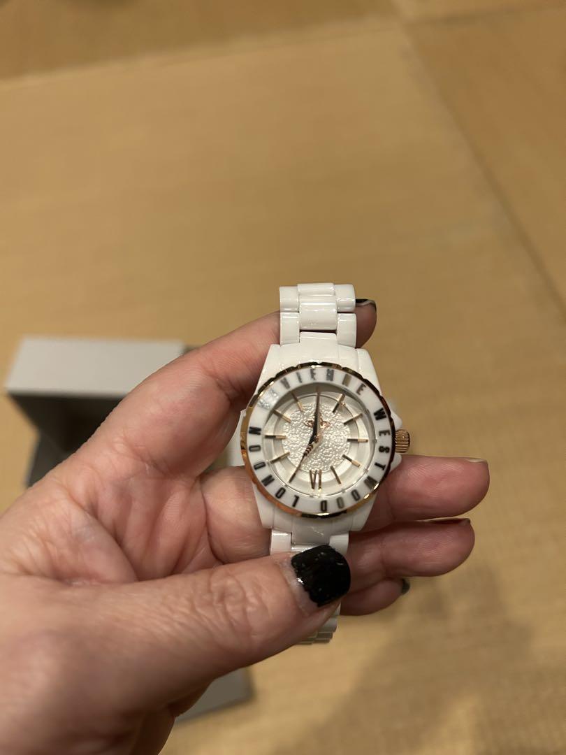 Vivienne Westwood White Wristwatch Automatic