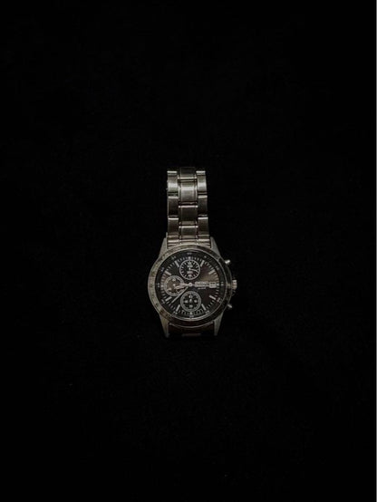 Seiko SN762 Black Quartz Watch