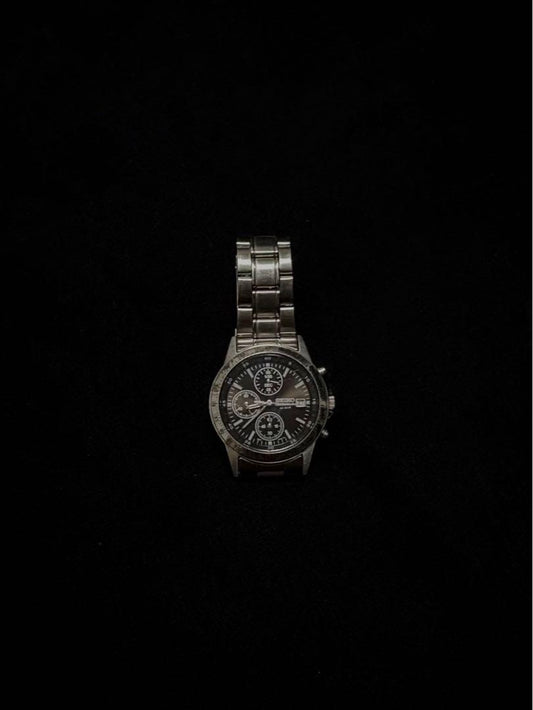 Seiko SN762 Black Quartz Watch