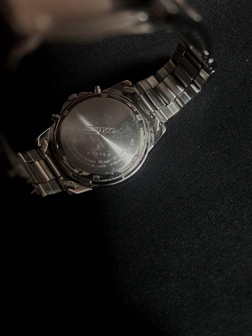 Seiko SN762 Black Quartz Watch