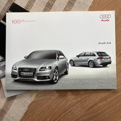 Audi A4 Catalog Design Concept