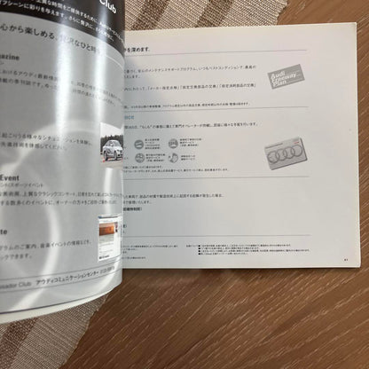 Audi A4 Catalog Design Concept