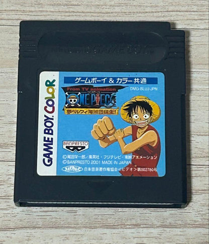 ONE PIECE Game Boy Software 1990 Release