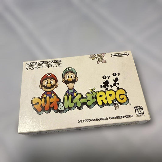 Game Boy Advance Game Mario & Luigi RPG