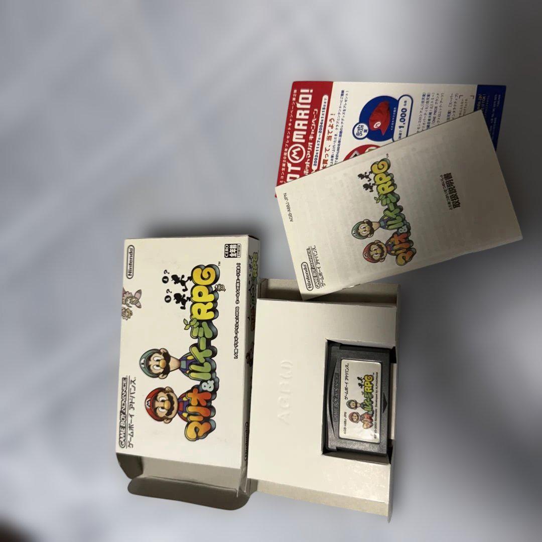 Game Boy Advance Game Mario & Luigi RPG
