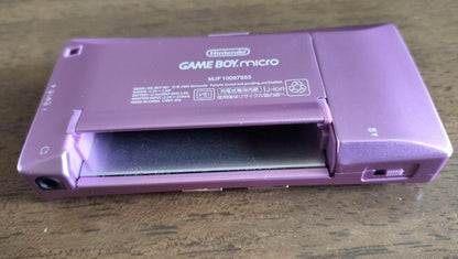 GAME BOY MICRO Purple Game Boy Micro with Box and Software Set in Excellent Condition