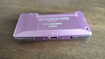 GAME BOY MICRO Purple Game Boy Micro with Box and Software Set in Excellent Condition