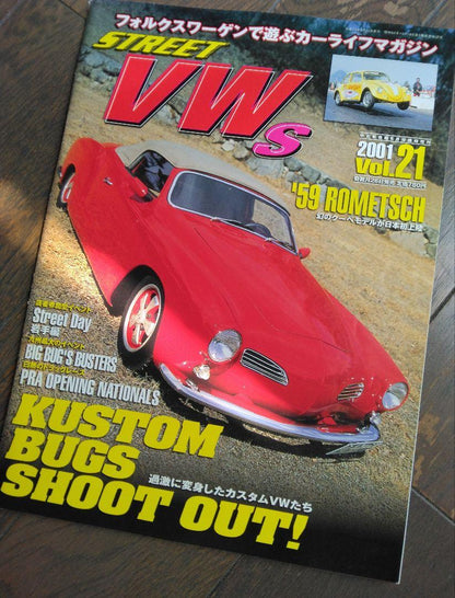 Street VWs Vol.21 Volkswagen Special Magazine June 2001 Extra Issue