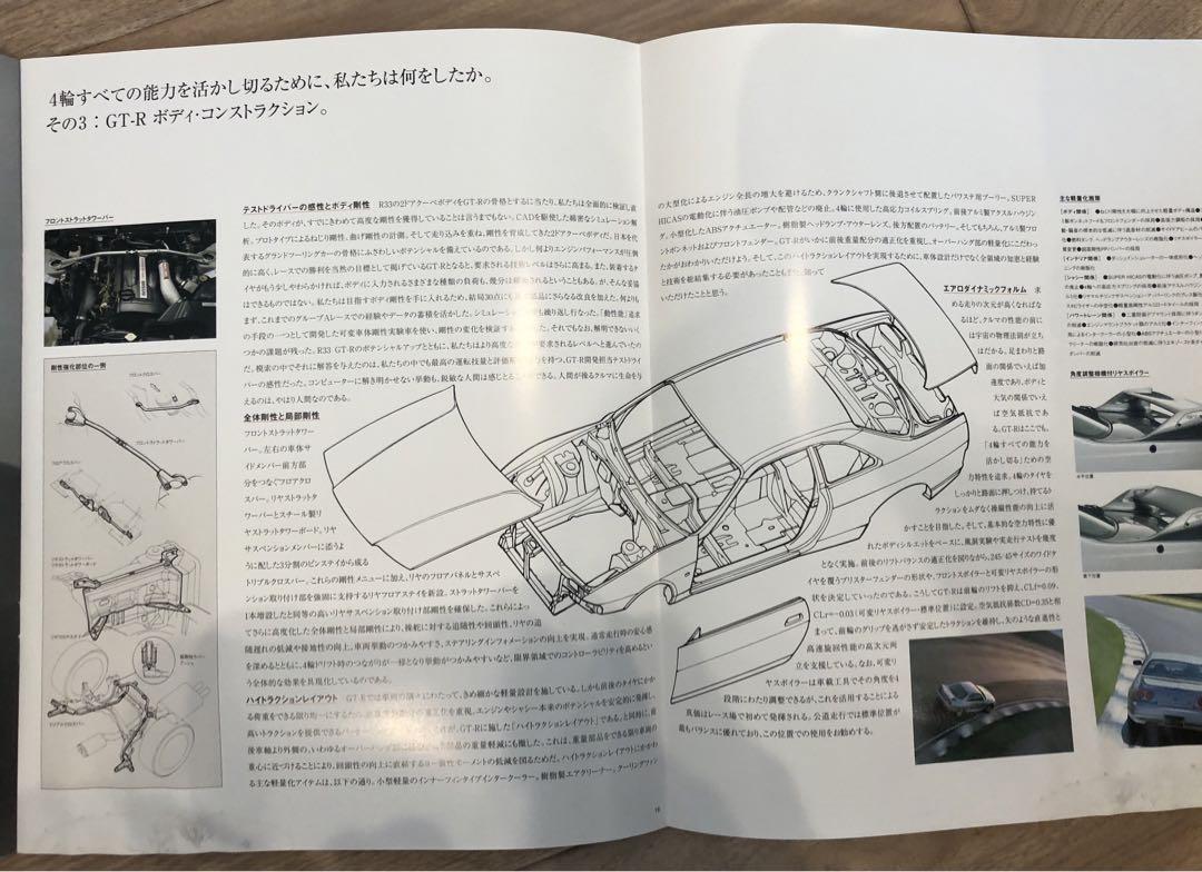 Nissan Skyline GT-R R33 Catalog 1997