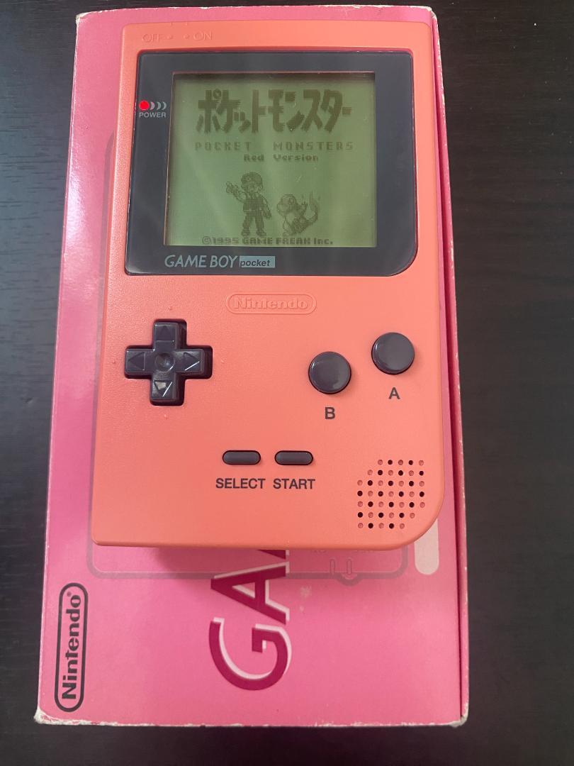 Pink Game Boy Pocket Complete Set