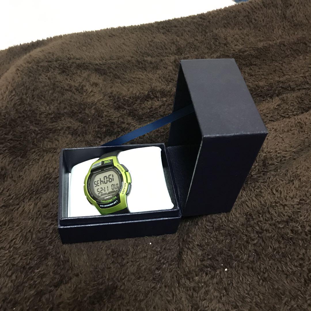 Unused CASIO LAPMEMORY60 (Green)