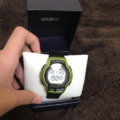 Unused CASIO LAPMEMORY60 (Green)