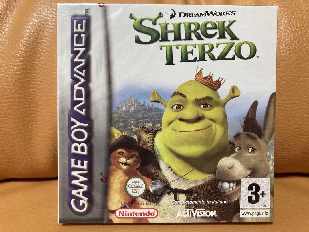 New. Unopened. Overseas version. Shrek: The Third GBA.