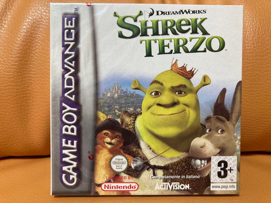New. Unopened. Overseas version. Shrek: The Third GBA.