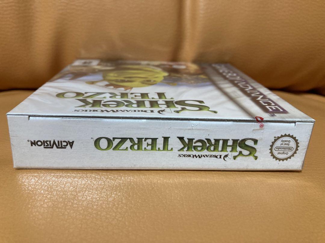 New. Unopened. Overseas version. Shrek: The Third GBA.