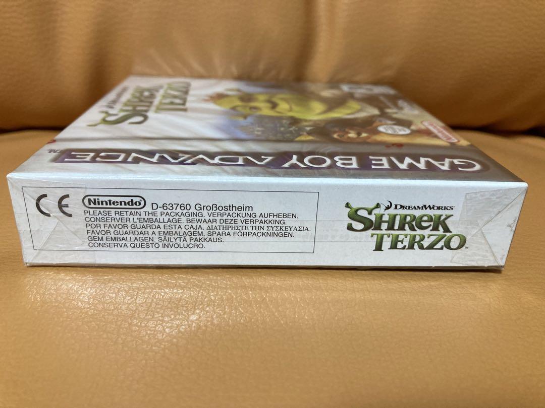 New. Unopened. Overseas version. Shrek: The Third GBA.