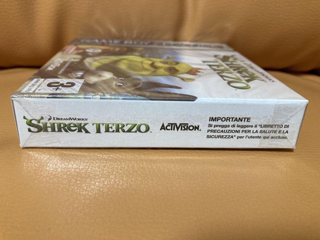 New. Unopened. Overseas version. Shrek: The Third GBA.