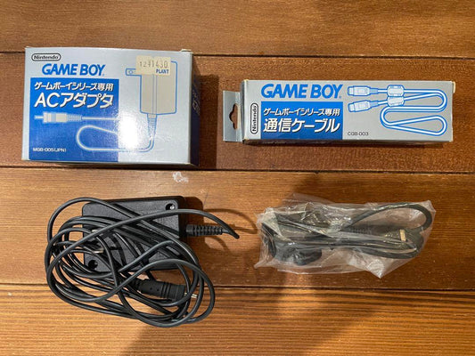 Nintendo Game Boy AC Adapter & Link Cable