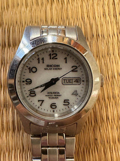 Quartz Watch Silver Stainless Steel 6-Piece Set