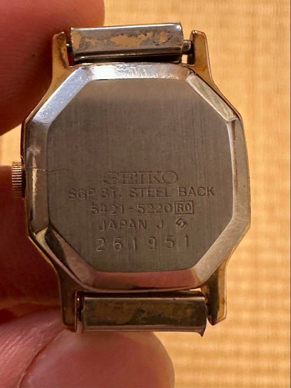 Quartz Watch Silver Stainless Steel 6-Piece Set