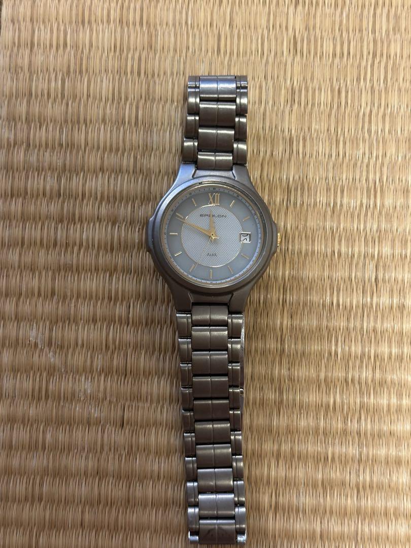 Quartz Watch Silver Stainless Steel 6-Piece Set