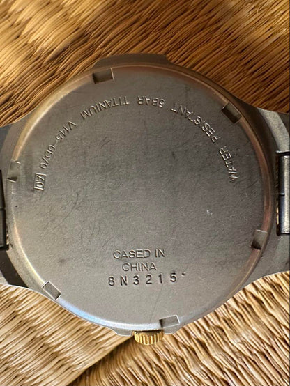 Quartz Watch Silver Stainless Steel 6-Piece Set