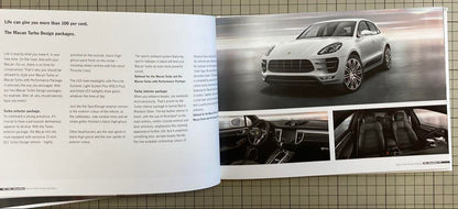 The Porsche Macan Overseas Catalogue  Unopened