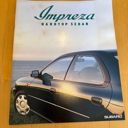 Old Car Catalog Subaru Impreza WRX / Sedan 3-Volume Set