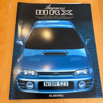 Old Car Catalog Subaru Impreza WRX / Sedan 3-Volume Set