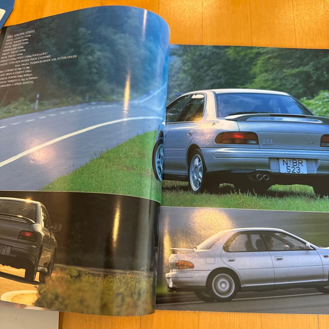 Old Car Catalog Subaru Impreza WRX / Sedan 3-Volume Set