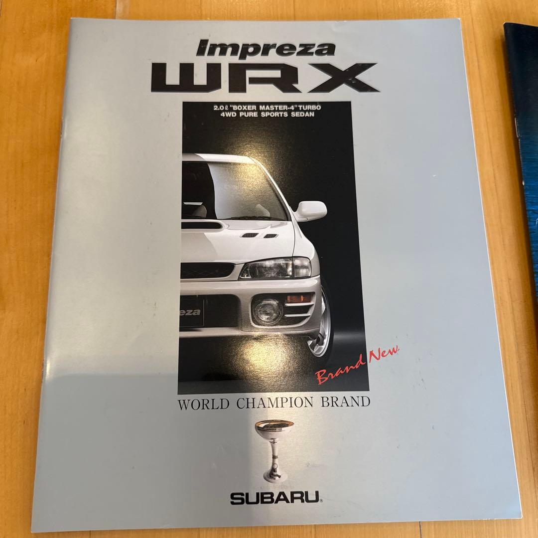Old Car Catalog Subaru Impreza WRX / Sedan 3-Volume Set