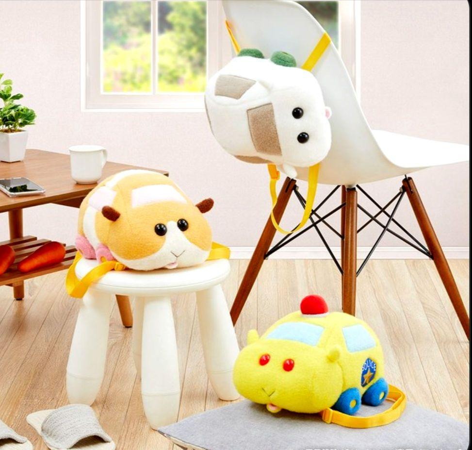 Namco Limited Edition Molecar Plushie Backpack 3 Types Complete Set