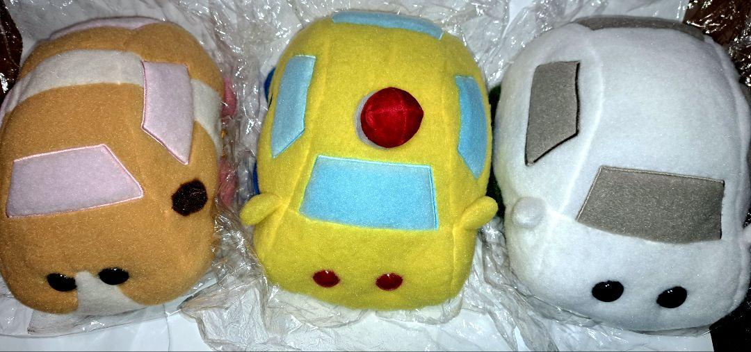 Namco Limited Edition Molecar Plushie Backpack 3 Types Complete Set