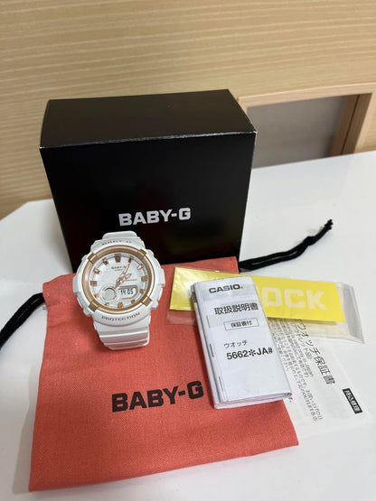 New Unworn BABY-G Digital Watch White