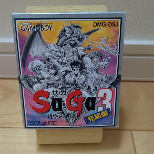 Game Boy Used Cartridge The Final Fantasy Saga 3 Box Manual Included