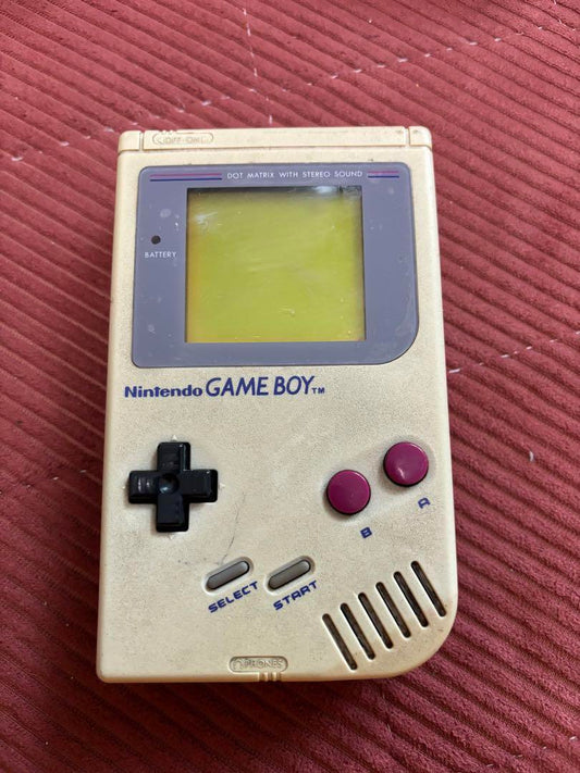 Nintendo Game Boy Initial Model First Generation Working Machine Grey