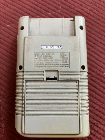 Nintendo Game Boy Initial Model First Generation Working Machine Grey