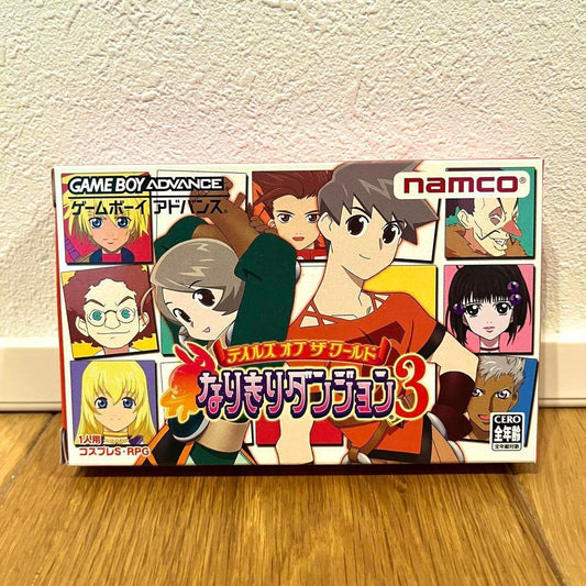 Beautiful Condition Tales of the World Narikiri Dungeon 3 GBA Tested