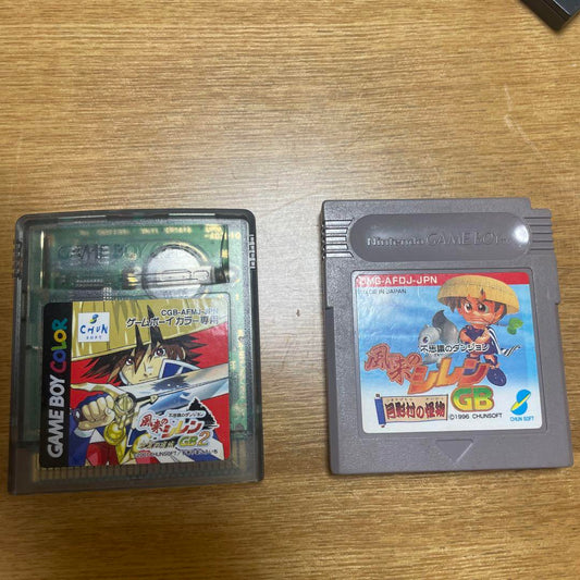 Winds of Adventure GB 1&2 Game Boy Color Clear Purple