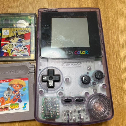 Winds of Adventure GB 1&2 Game Boy Color Clear Purple